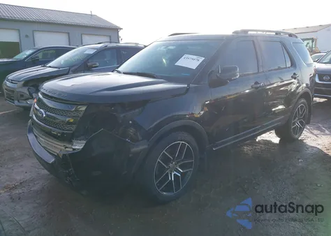 2015 Ford Explorer Sport из США, поврежденный, VIN 1FM5K8GT5FGC02701